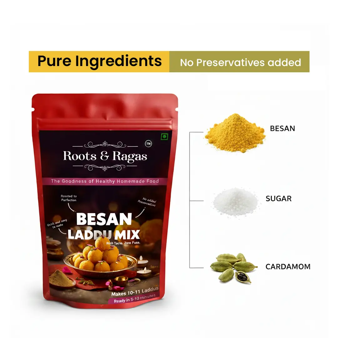 Besan Laddu Mix (250 gms) - Image 6