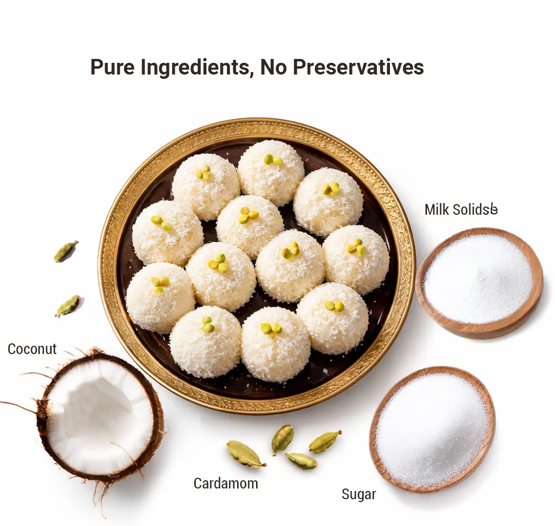Coconut Laddu Mix (250 gms) - Image 4