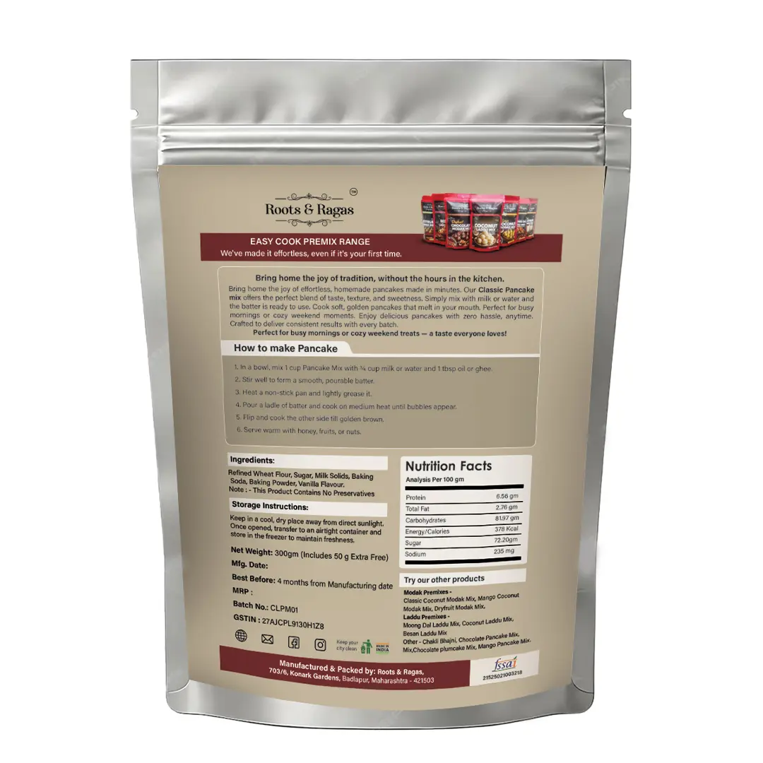 Classic Pan Cake Mix (250g + 50g Free) - Image 2