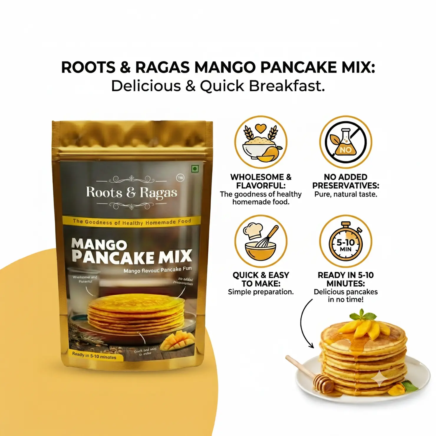 Mango Pan Cake Mix (250g + 50g Free) - Image 7