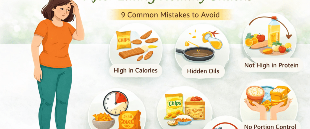 Why You’re Not Losing Weight Even After Eating Healthy Snacks